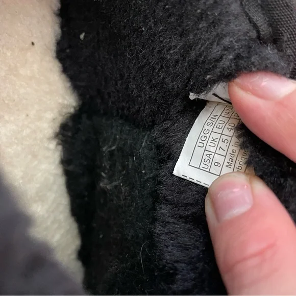 UGG Black Ankle Boots - Picture 4 of 8